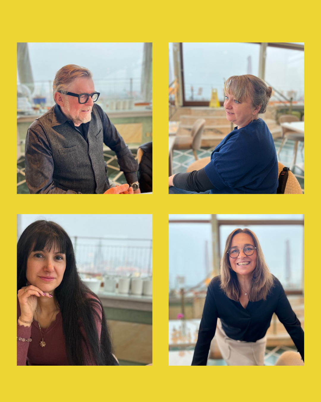 Team der GIZZImedia mit Designer Hermann Kienzle Team der GIZZImedia mit Designer Hermann Kienzle