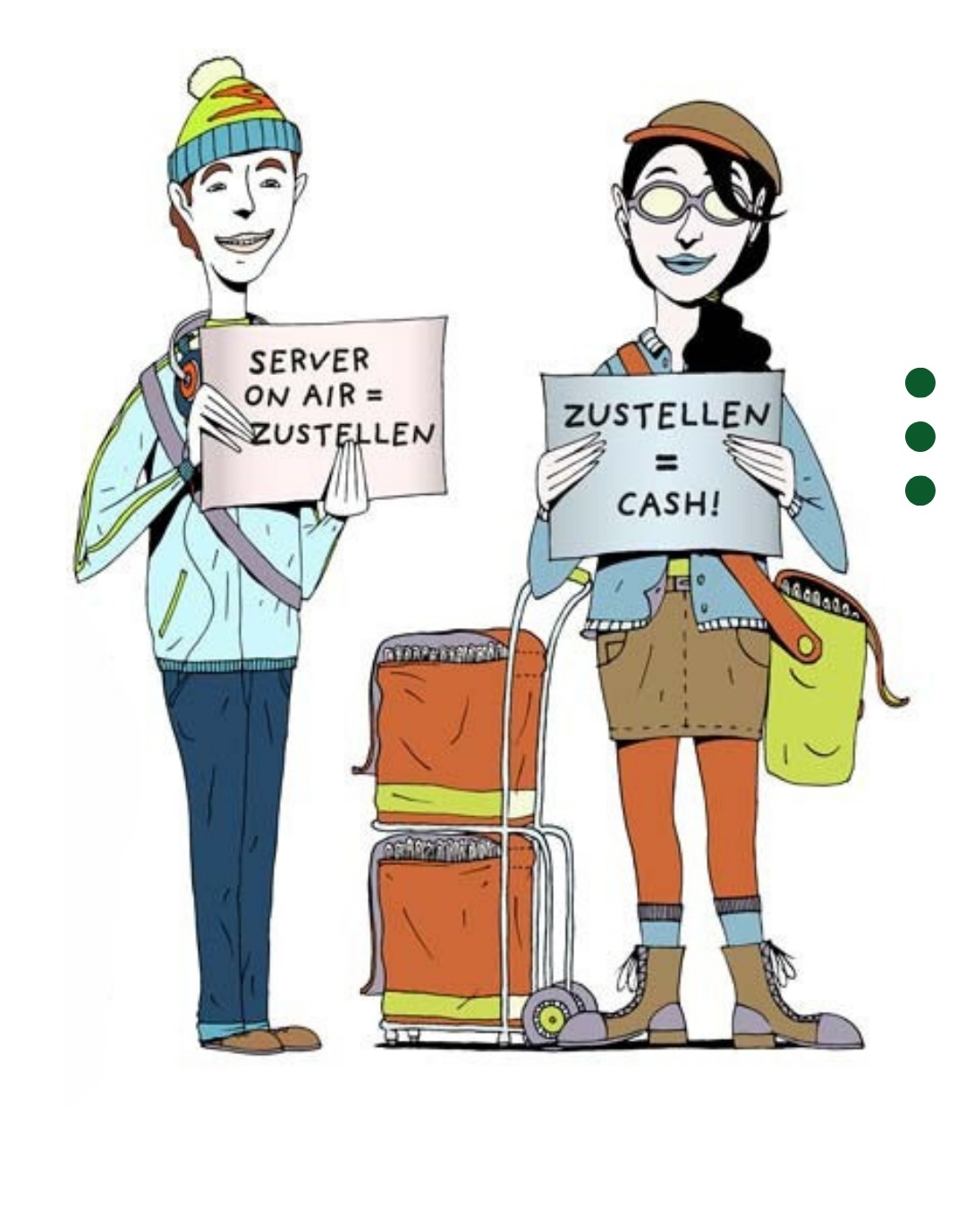 Schülerjob Kampagne Jobportal Zustellerkom